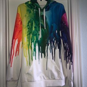 rainbow pint sweatshirt